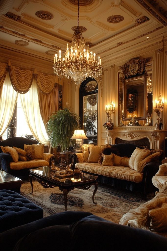 Antique Aristocratic Room