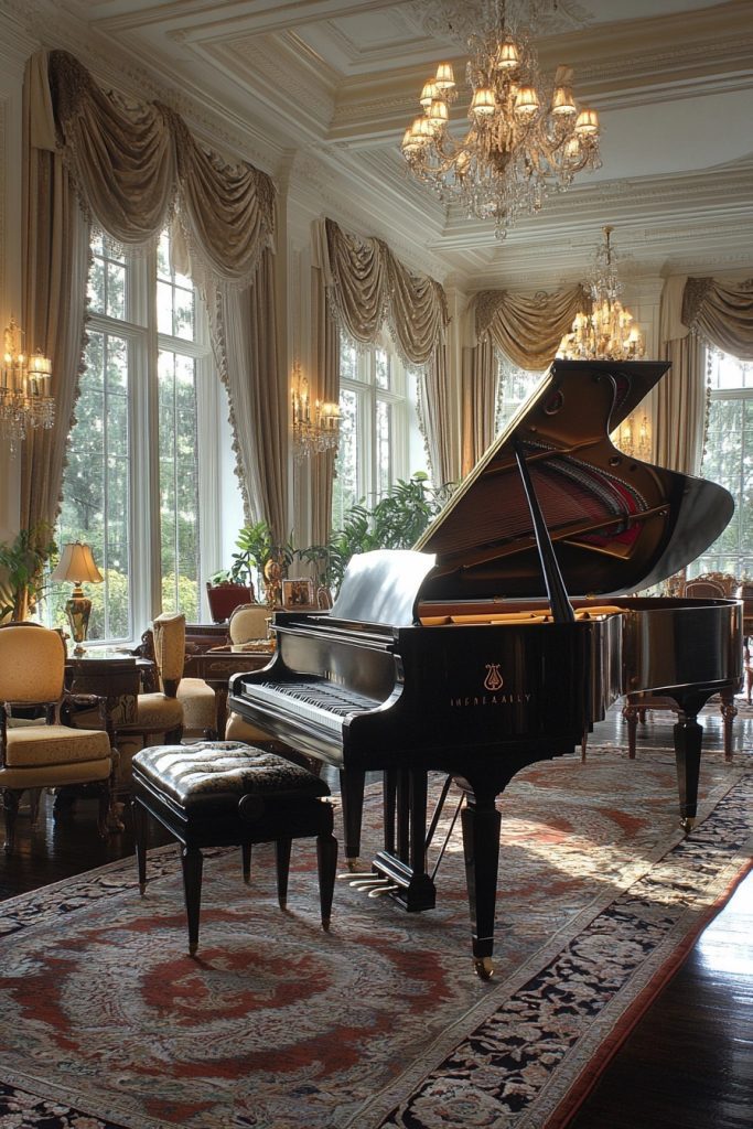 Artistic Music Room