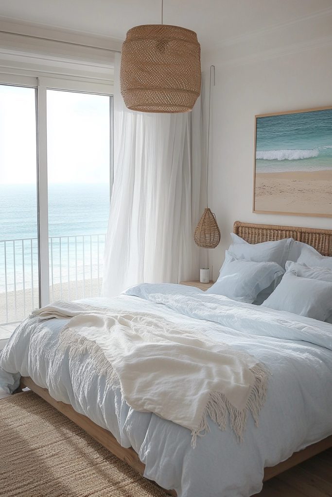 Coastal Breeze Minimal Bedroom