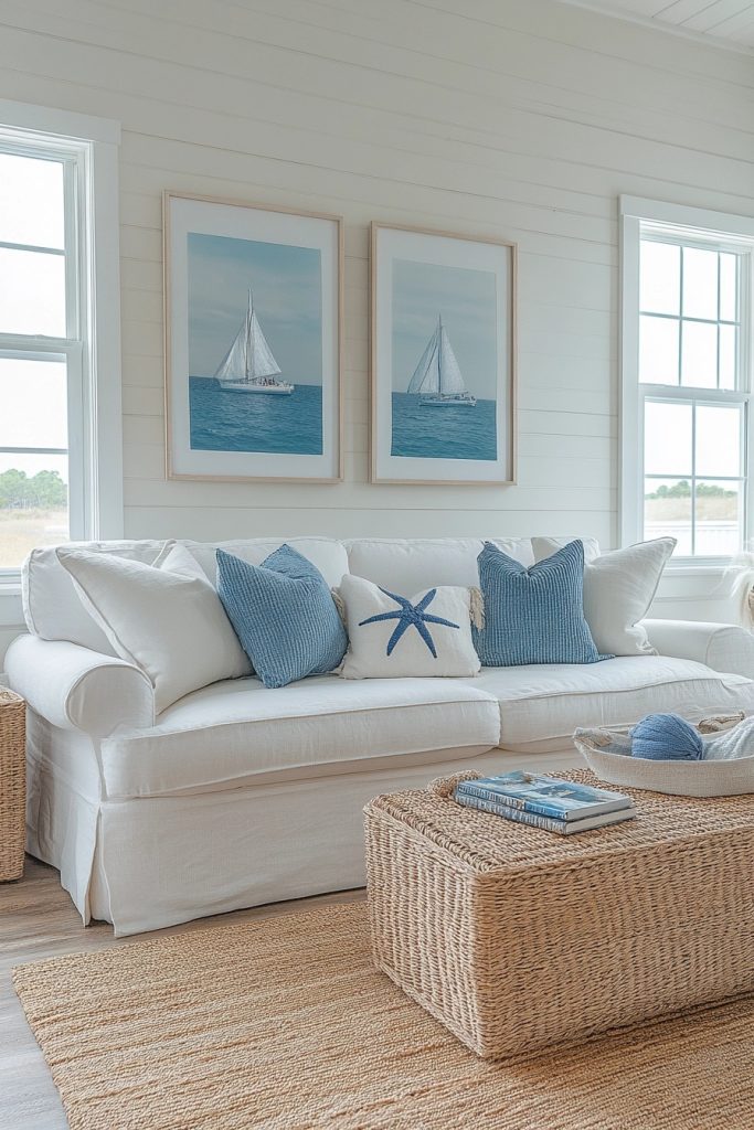 Coastal Comfort: Nautical Cabin Style