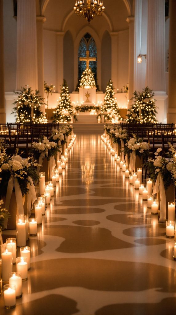 Intimate Candlelit Ceremony