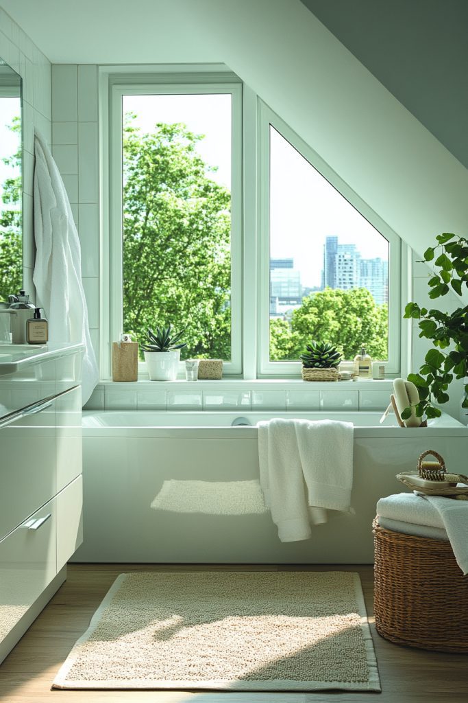 Light-Filled Small Bathroom Designs