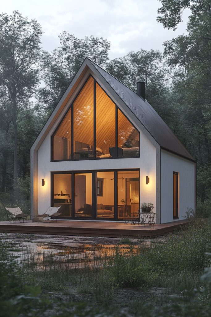 Minimalist Small Barn Home