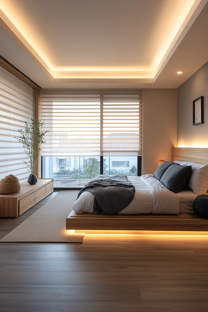 Modern Meets Zen Bedroom