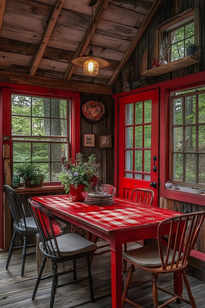 Retro Charm: Vintage Cabin Aesthetics