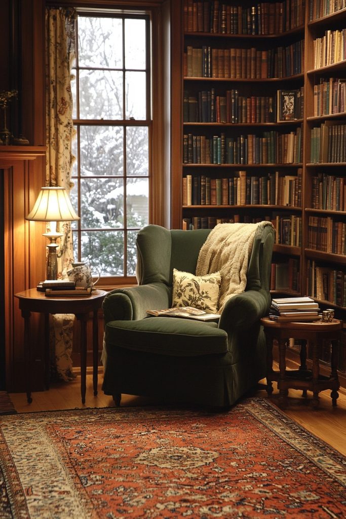 Sophisticated Reading Nook