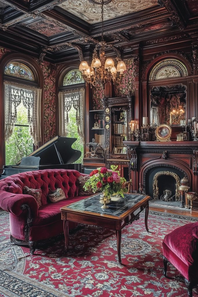 Victorian Luxe Parlor