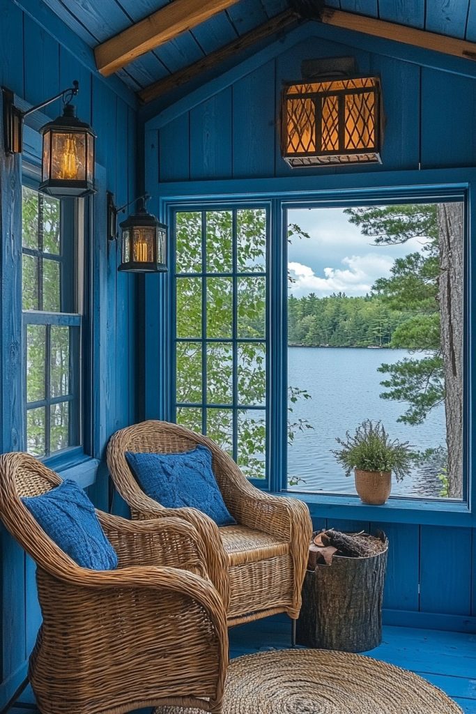 Waterfront Serenity: Lakeside Cabin Decor