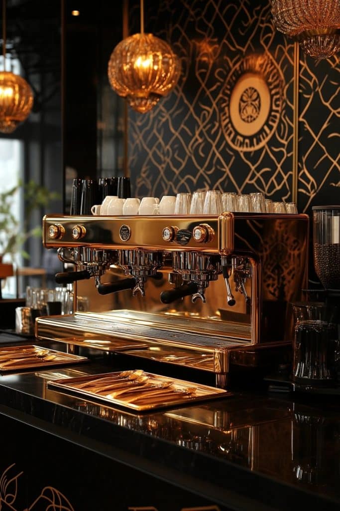 Art Deco Coffee Glam