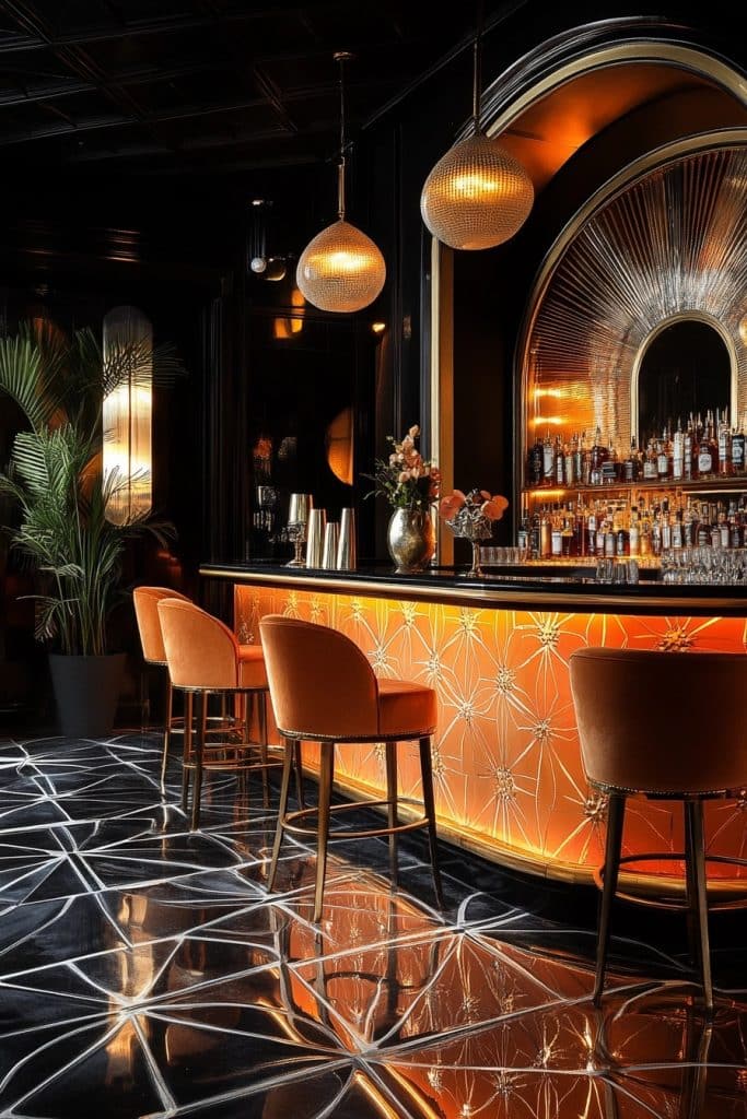 Art Deco Elegance Bar