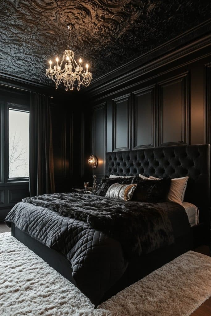 Blackout Glam Baddie Bedroom