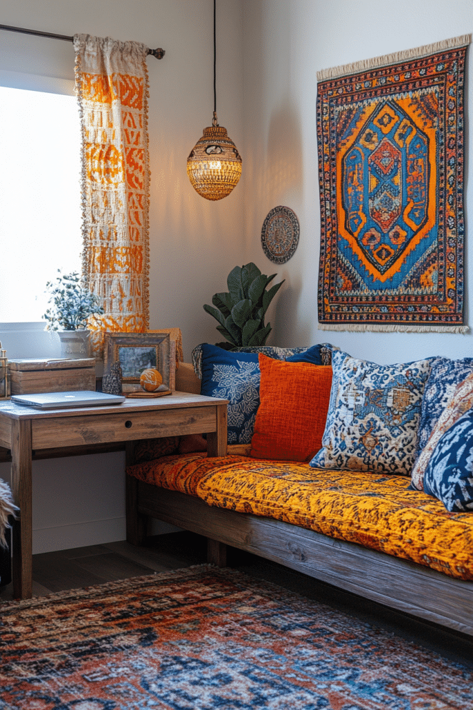 Boho Bliss Office and Guest Room