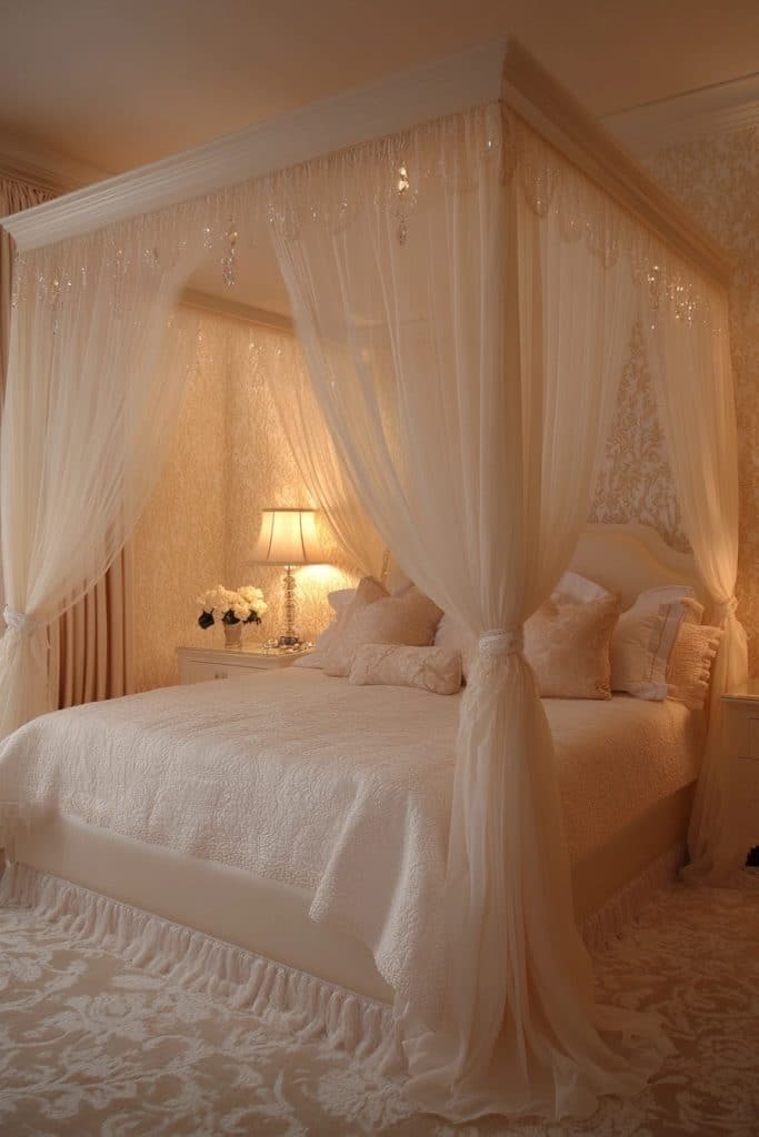 Canopy Bed Romance