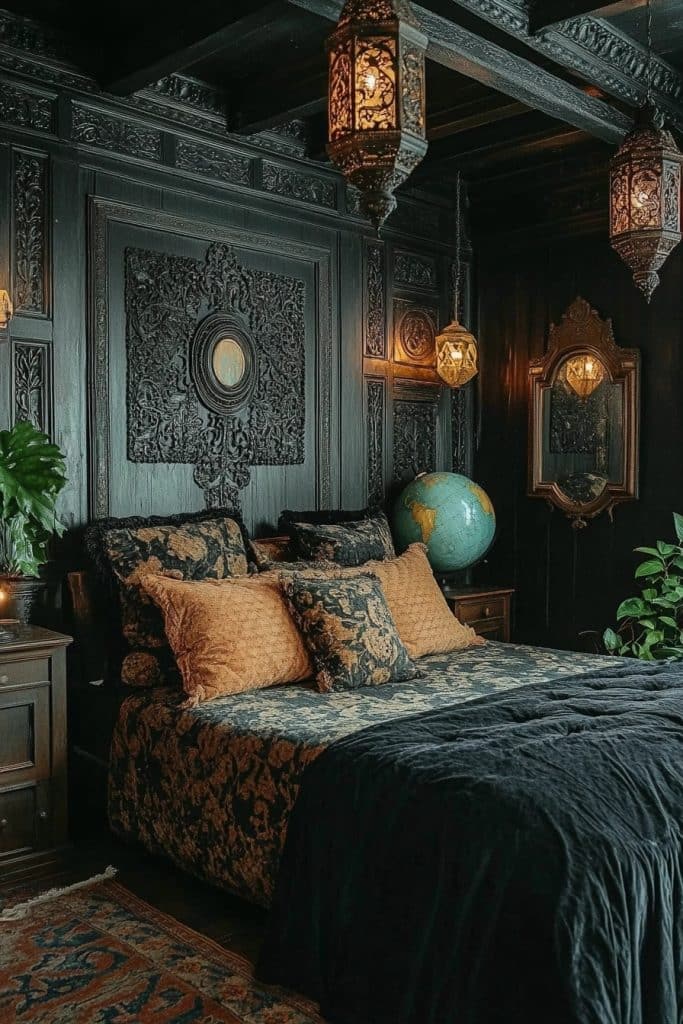 Celestial Boho: Dark Bedroom Escape