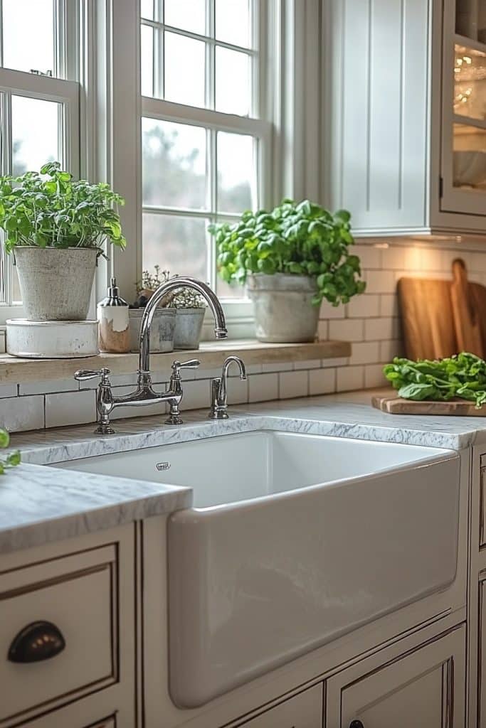 Classic Appeal: Apron-Front Farmhouse Sink