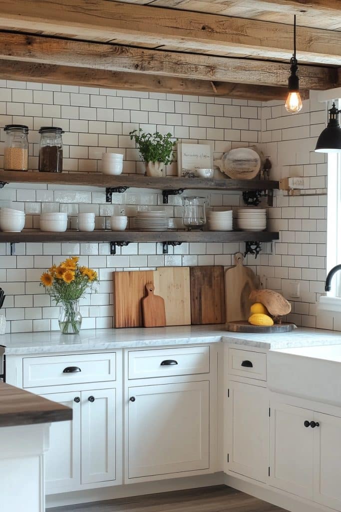 Clean Style: Subway Tile Backsplashes