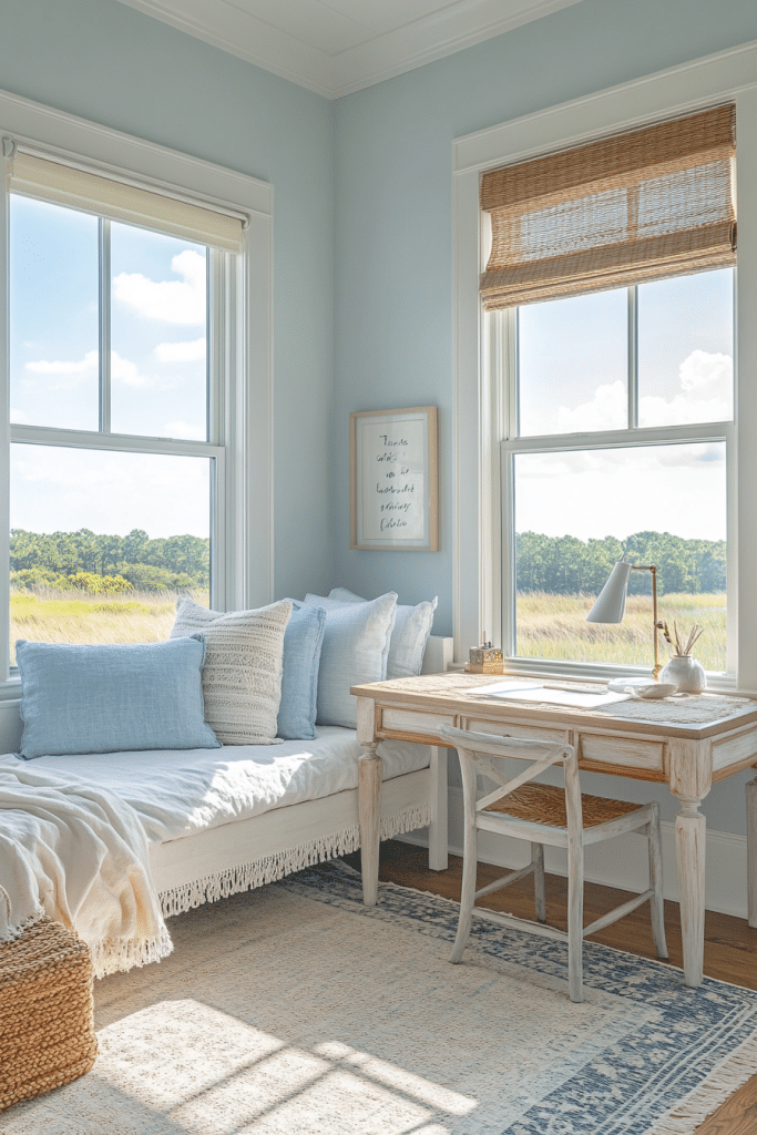 Coastal Vibes Guest Room Office