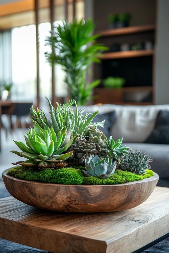 Coffee Table Greenery