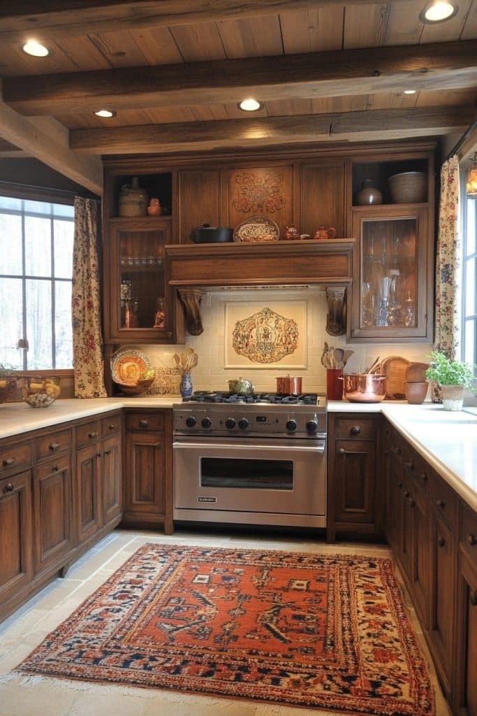 Colonial Heritage: Antique Kitchen Style