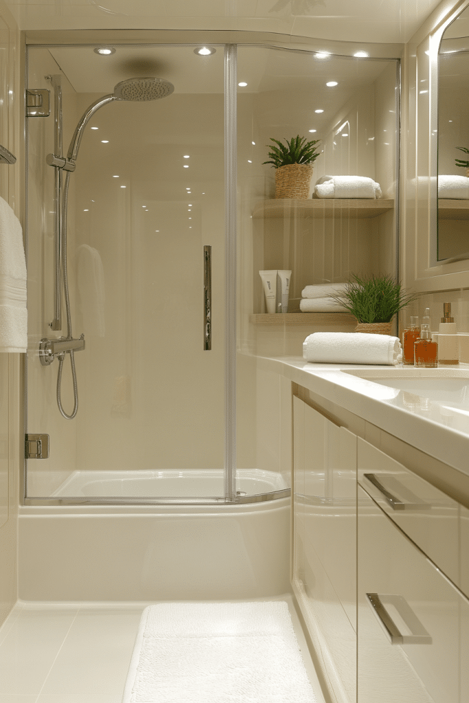 Compact Bathroom Layouts