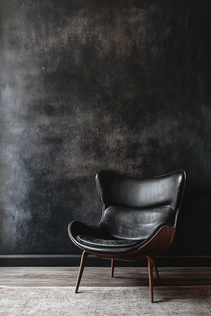 Contemporary Dark Wall Paint Techniques