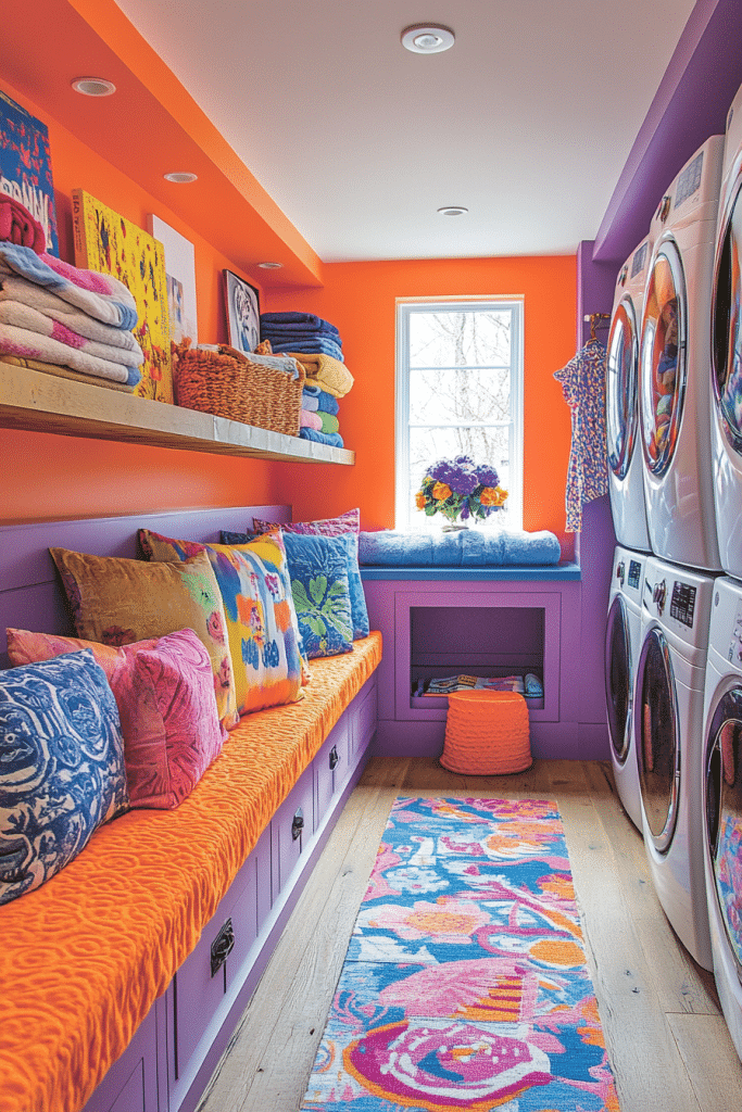 Creative Laundry Space