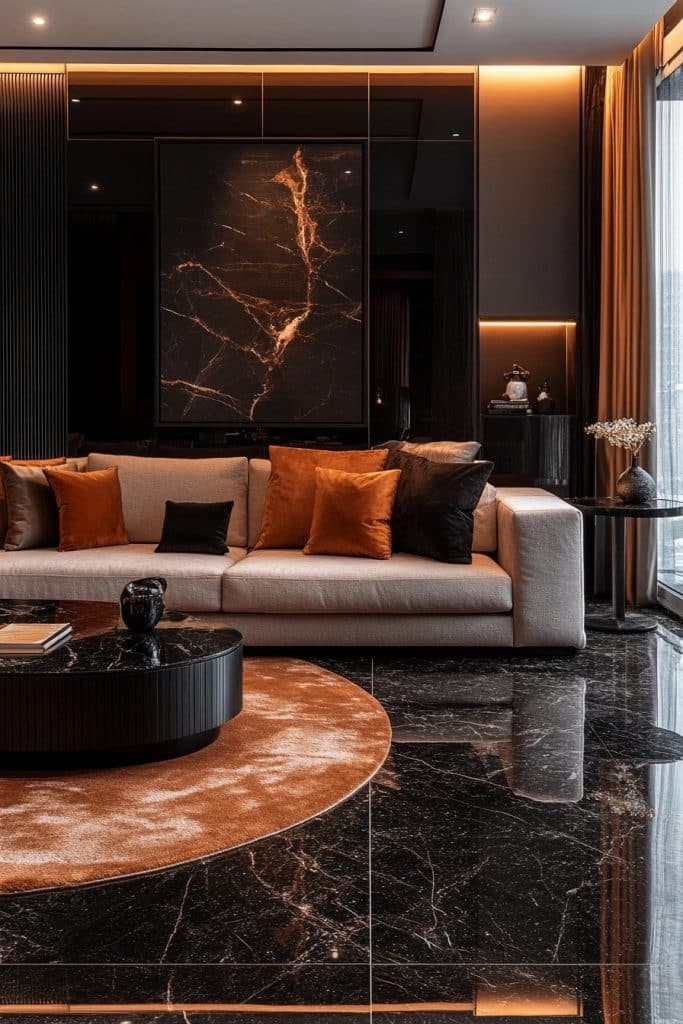 Dark Luxury Flooring Solutions