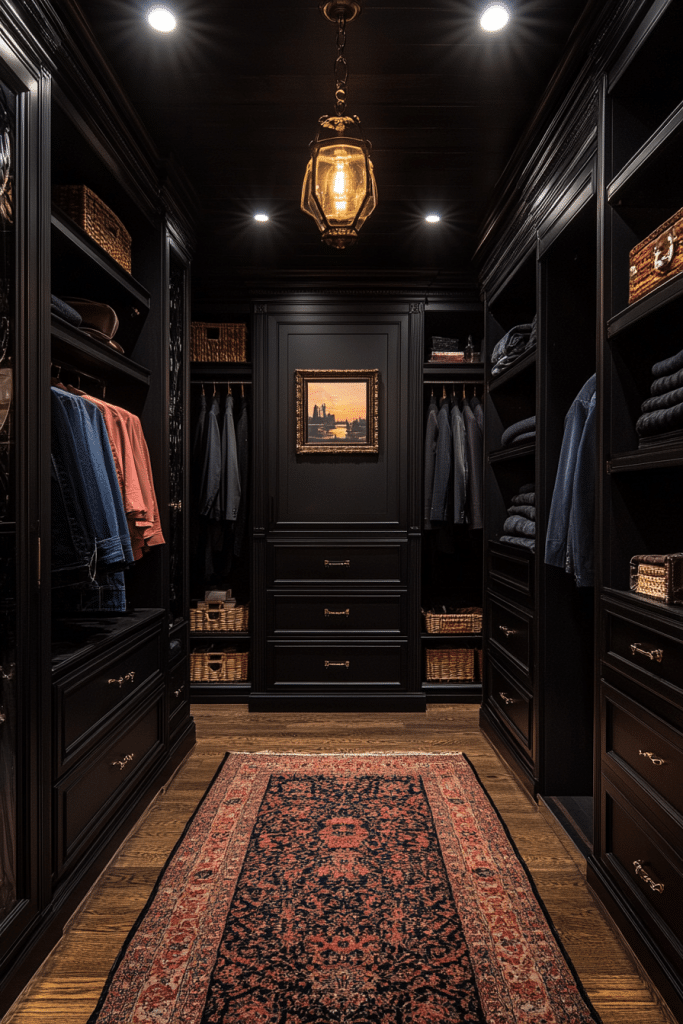 Dark-Toned Closet Drama