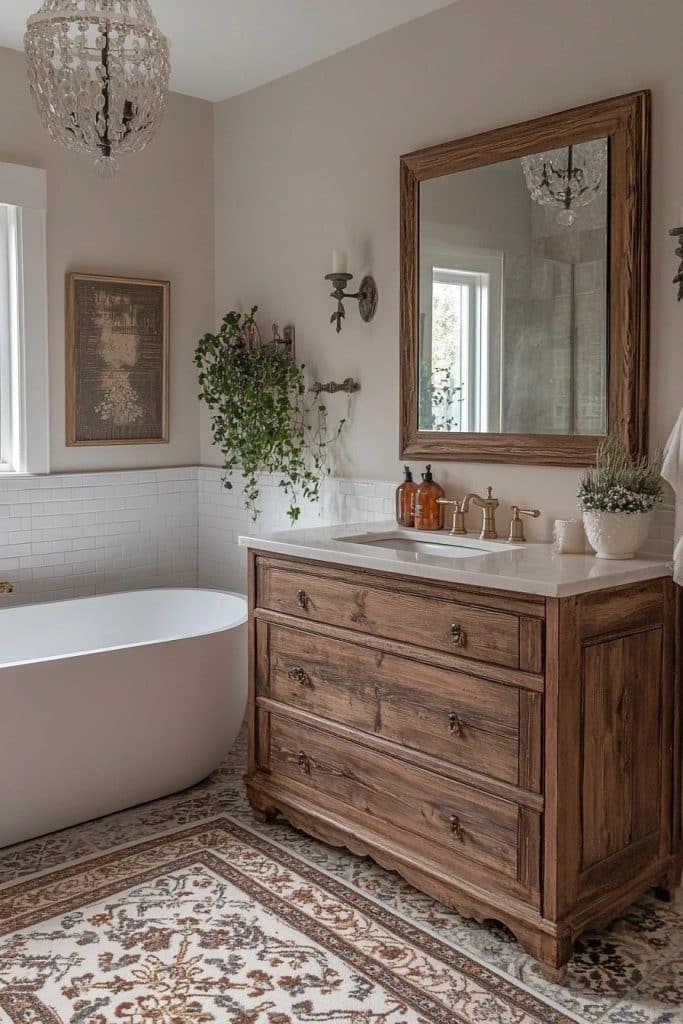 Eclectic Bath Sophistication