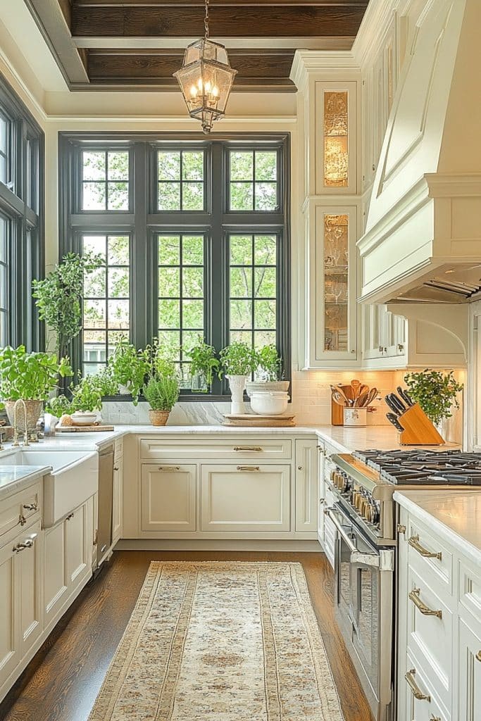 Edwardian Grace: Timeless Kitchen Decor