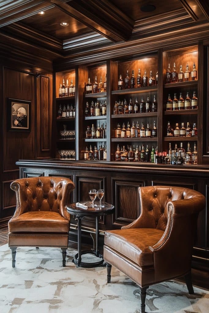 Elegant Whiskey Bar