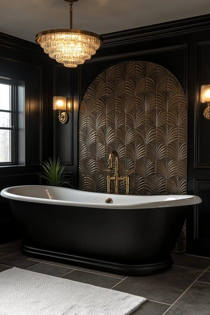 Gatsby Glam Bathroom