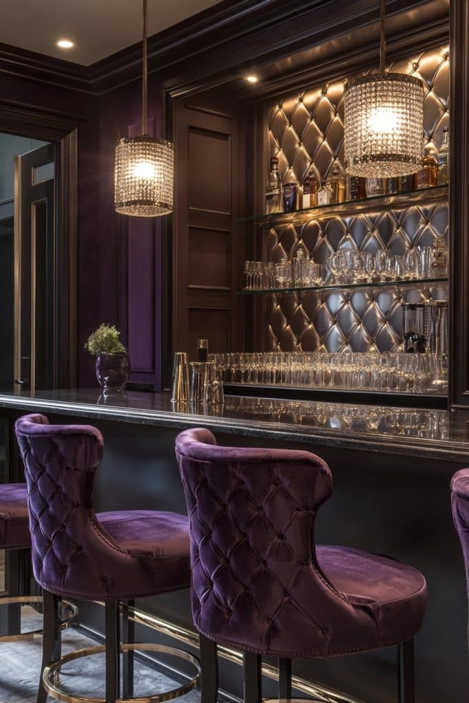 Glamorous Contemporary Bar