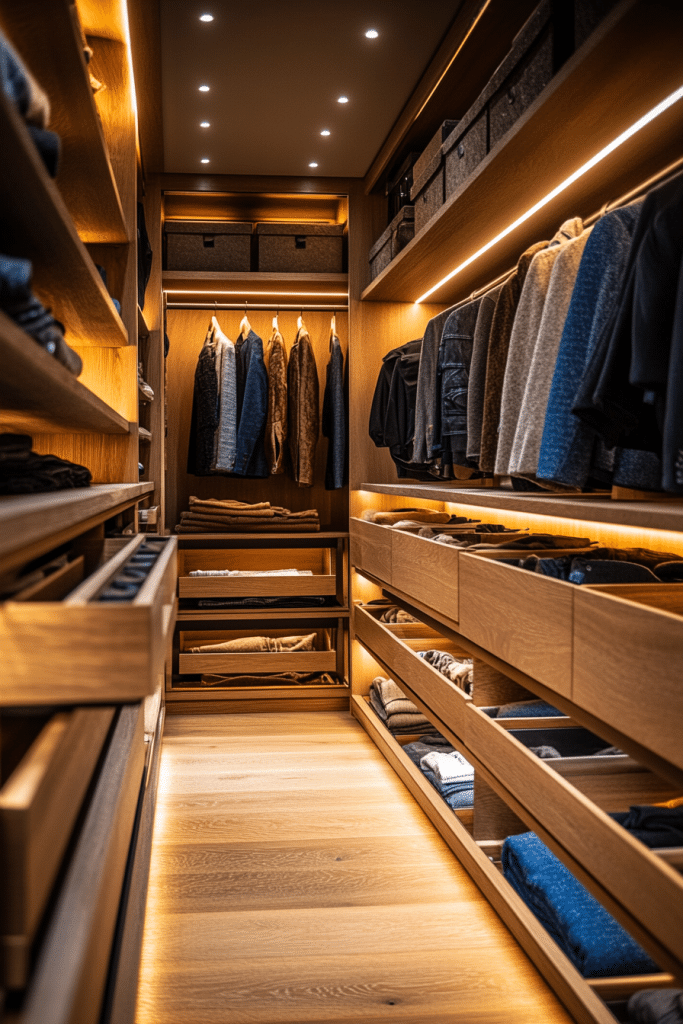 High-End Functional Closet