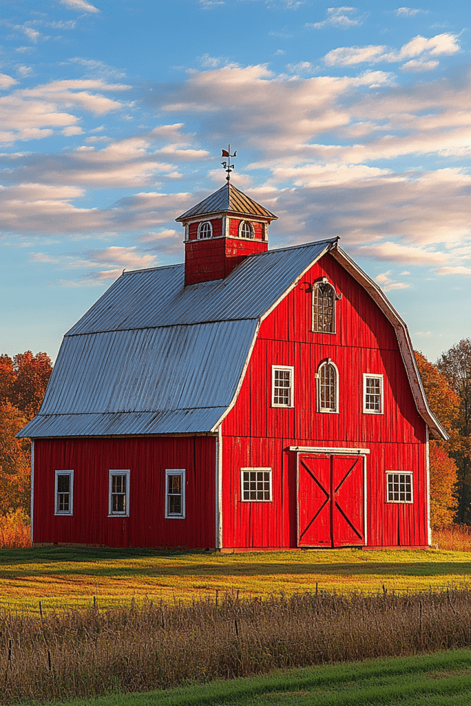 Iconic Red Barn Design