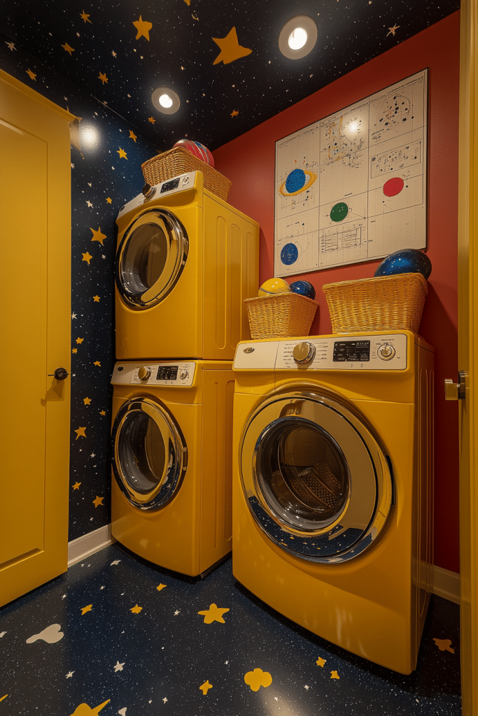 Kid-Friendly Laundry Galaxy