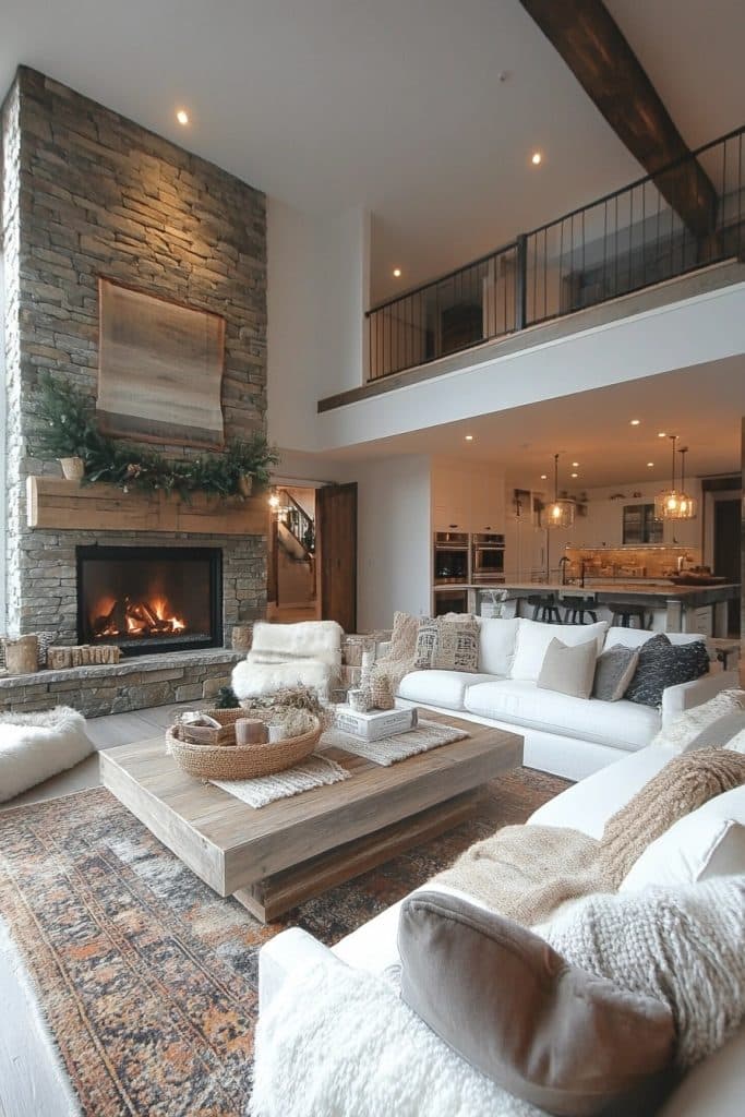 Modern Rustic Lounge