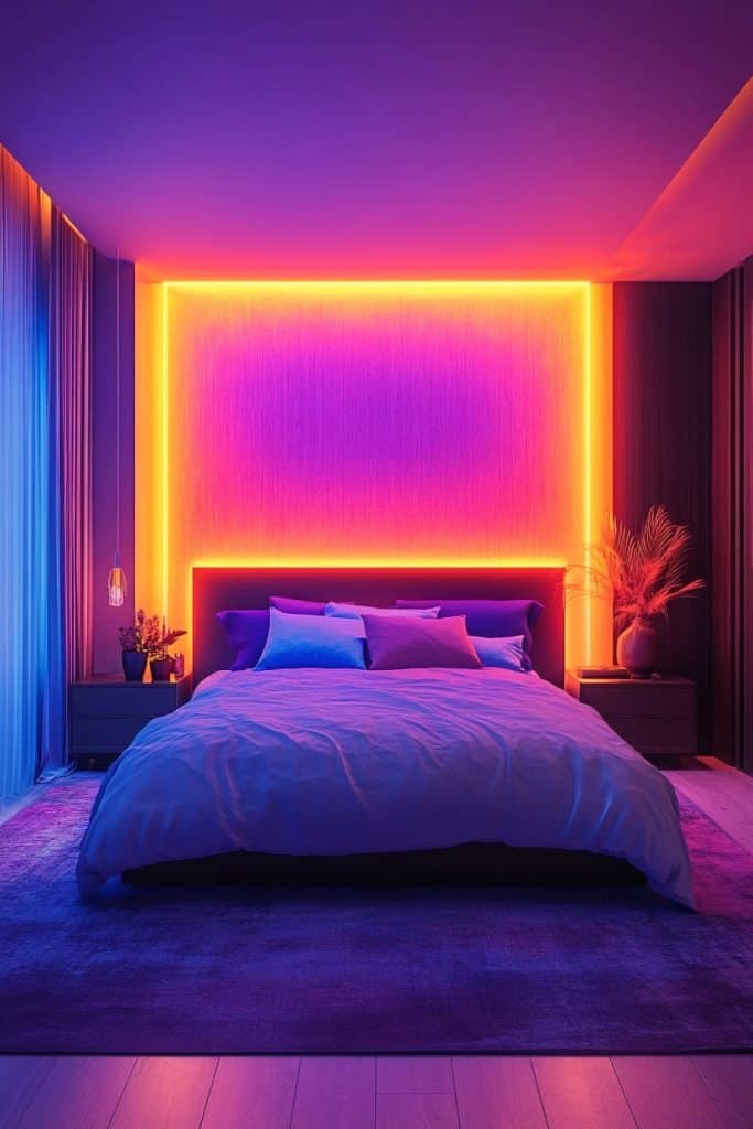 Neon Dream Baddie Bedroom