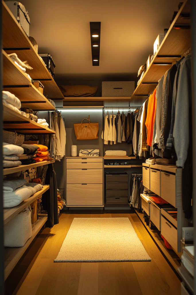 Open-Concept Closet Style