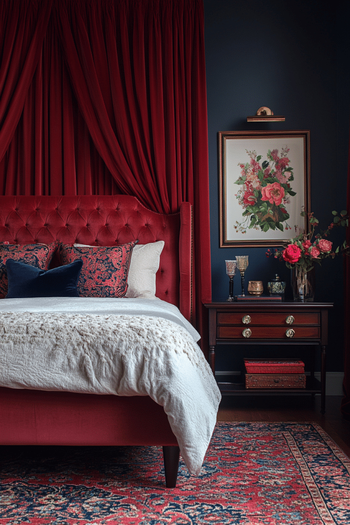 Opulent Velvet Baddie Bedroom