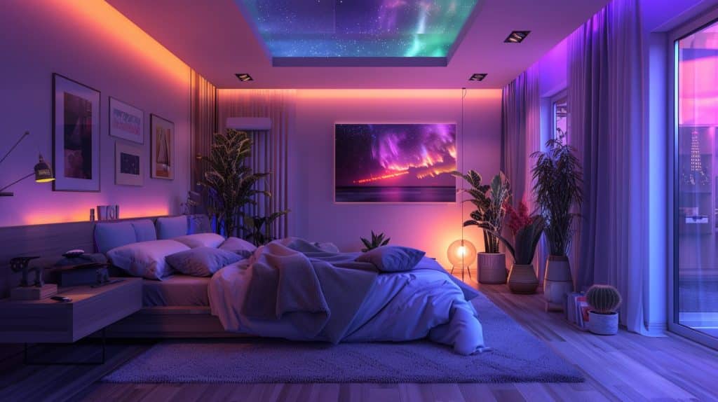 Purple Bedroom