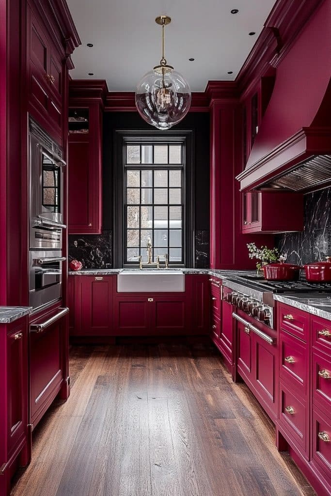 Rich Burgundy Accent