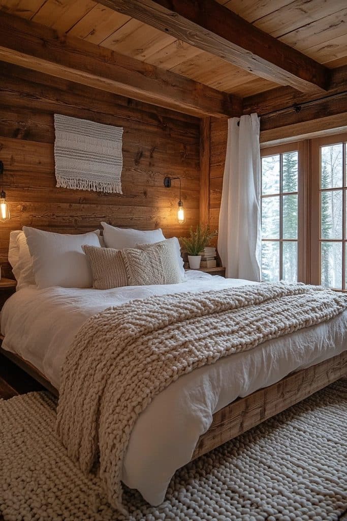 Rustic Modern Bedroom Retreat