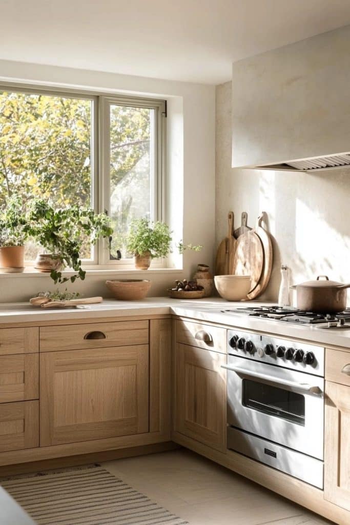 Scandinavian Serenity: Antique Kitchen Style