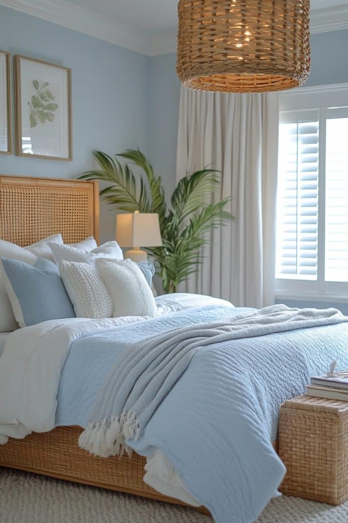 Shoreline Retreat: Boho Coastal Bedroom