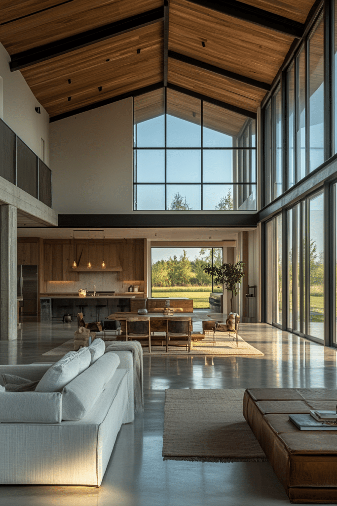 Sleek Contemporary Barn