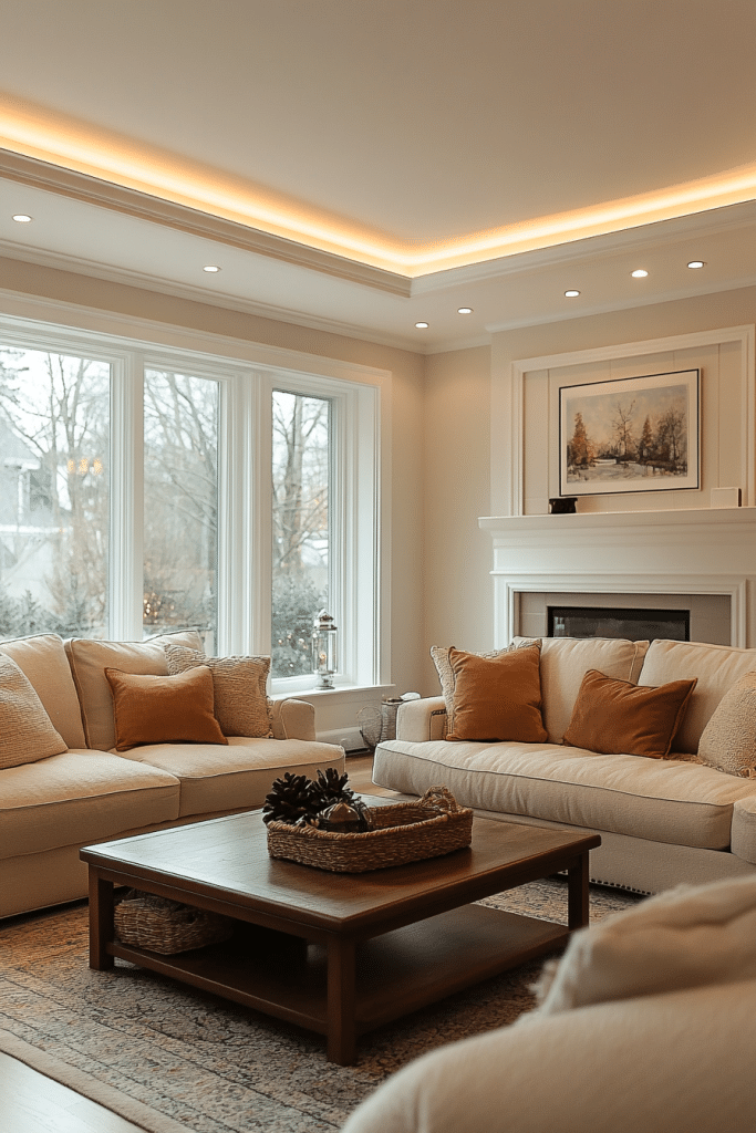 Subtle Recessed Lighting