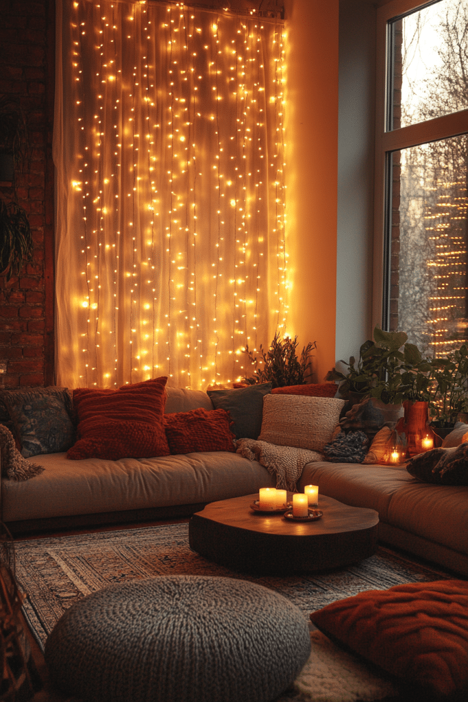 Twinkling String Lights