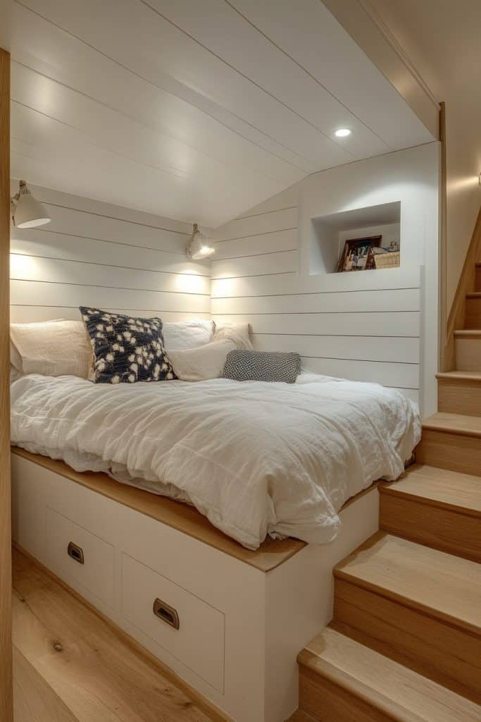 Under-Stair Bedroom Nooks