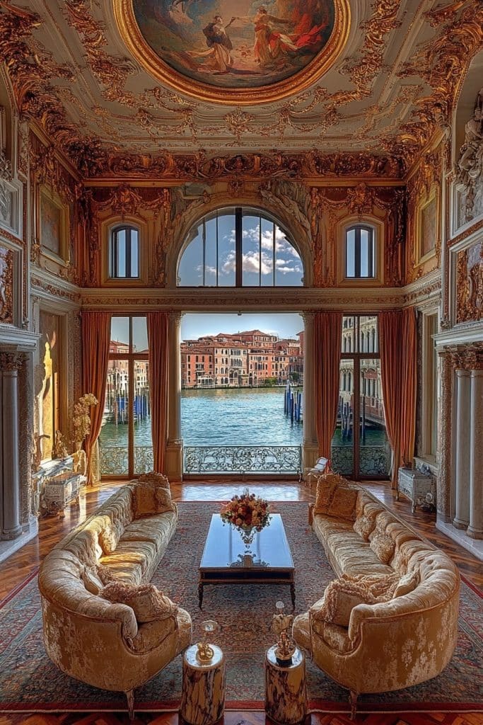 Venetian Opulence: Palazzo Details